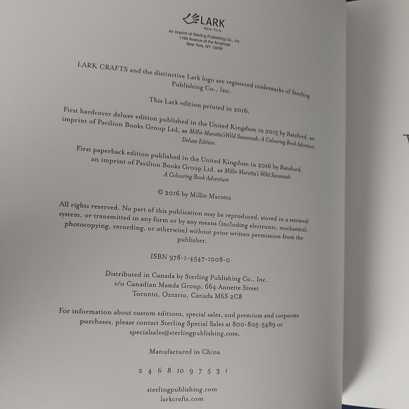 𝅺coloring book Wild Savannah‎ - Picture 7 of 7